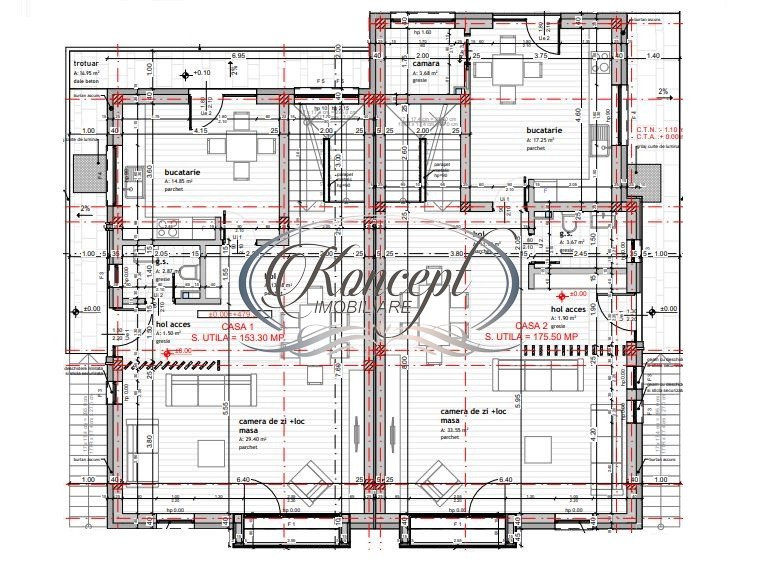 Duplex cu terasa rooftop in cartierul Voronet