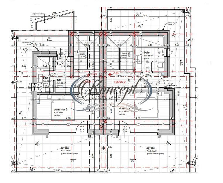 Duplex cu terasa rooftop in cartierul Voronet