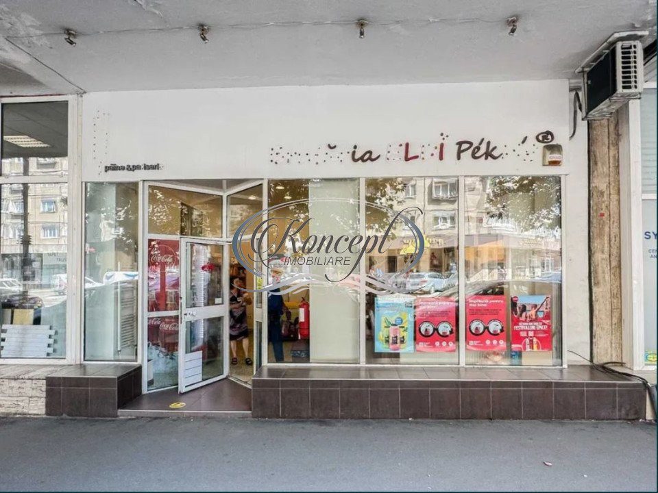 Spatiu comercial cu vad pietonal intens