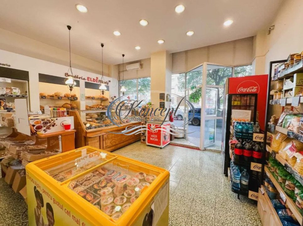 Spatiu comercial cu vad pietonal intens