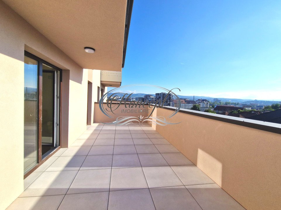 Apartament cu terasa de 20 mp si parcare subterana