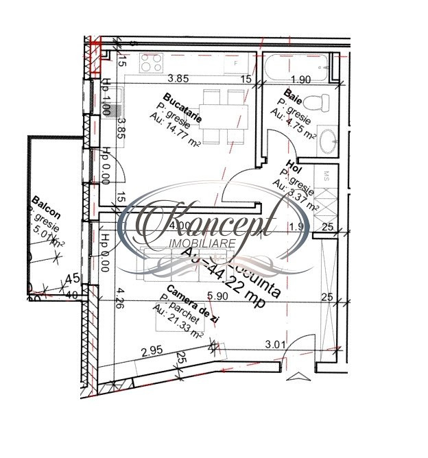 Apartament in imobil premium cu garaj subteran