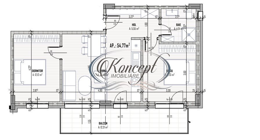 Apartament in bloc nou, zona Petrom