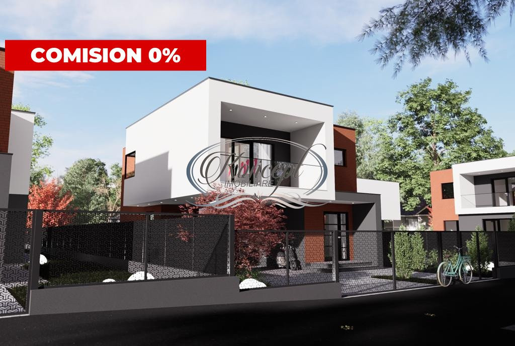 0% Comision!! Casa individuala cu design modern si garaj