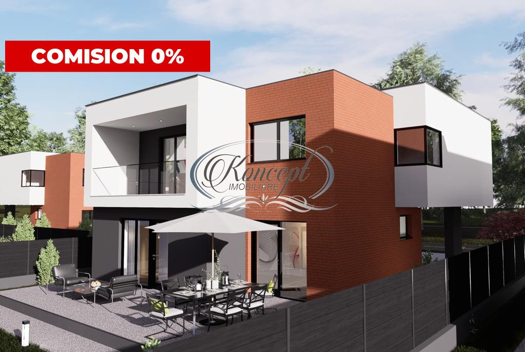 0% Comision!! Casa individuala cu design modern si garaj