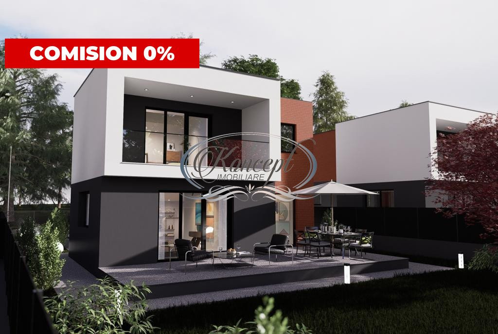 0% Comision!! Casa individuala cu design modern si garaj