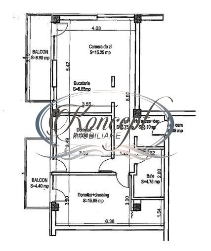 Apartament cu parcare in Donath Park