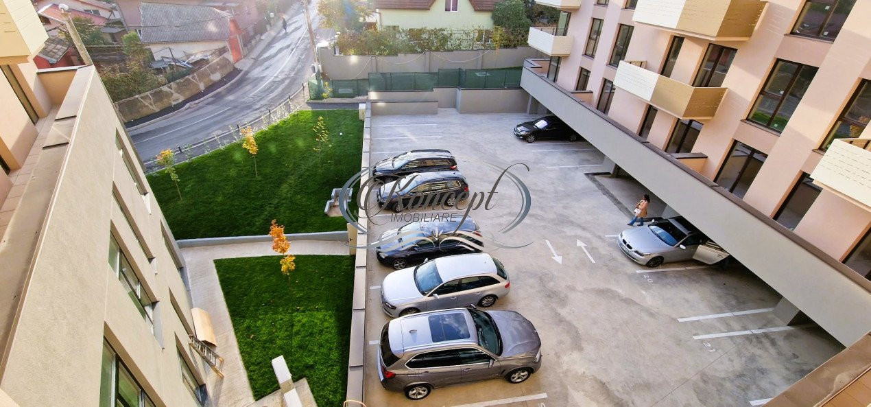 Apartament spatios cu parcare subterana