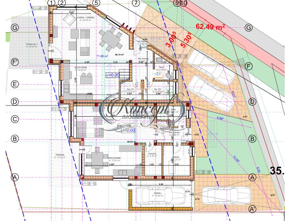 Duplex Exclusivist in zona TCI, Borhanci