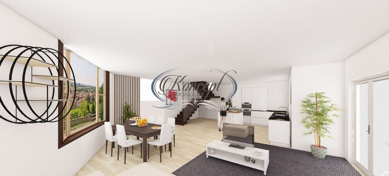 Duplex Exclusivist in zona TCI, Borhanci