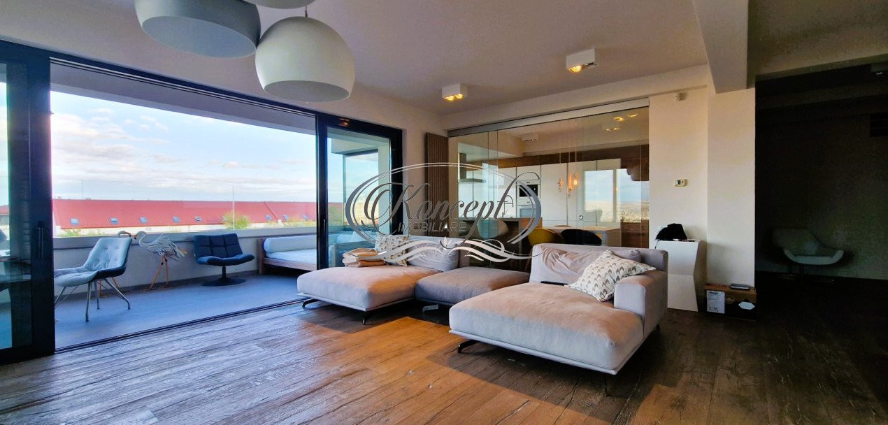 Penthouse superfinisat la cheie in Buna Ziua