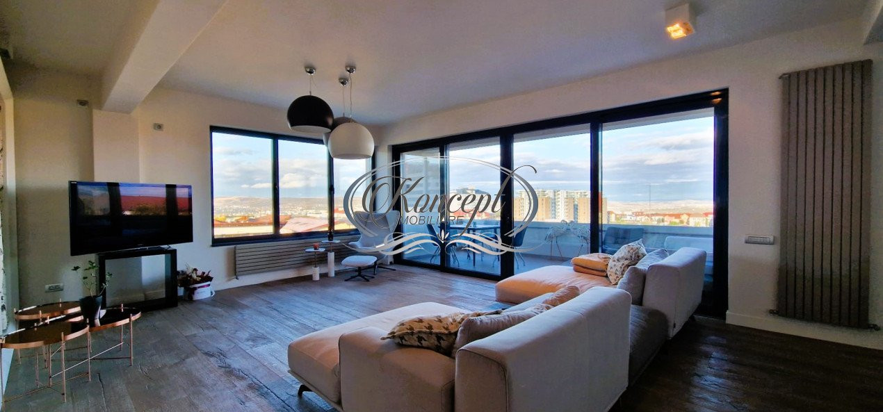 Penthouse superfinisat la cheie in Buna Ziua