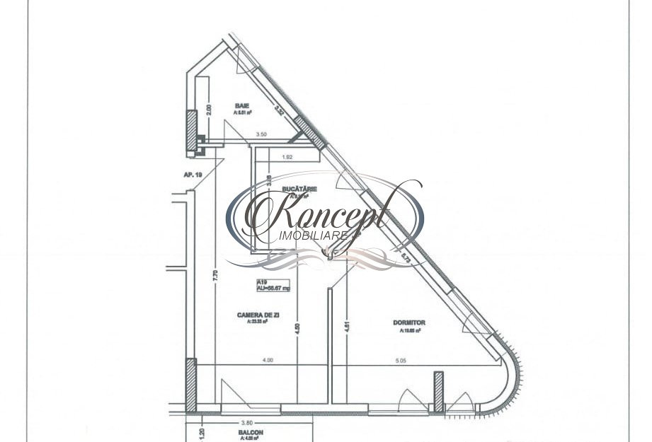 Apartament in bloc nou, strada Oasului
