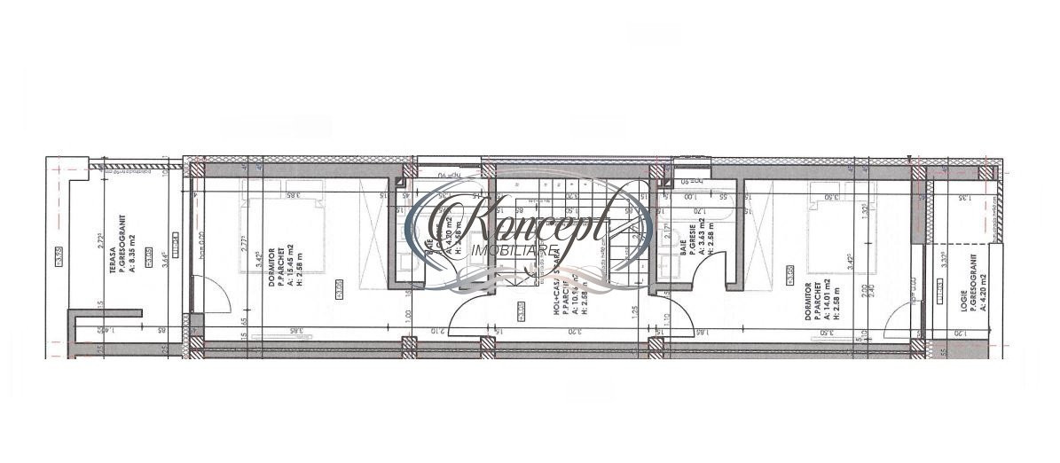 Duplex in zona deosebita