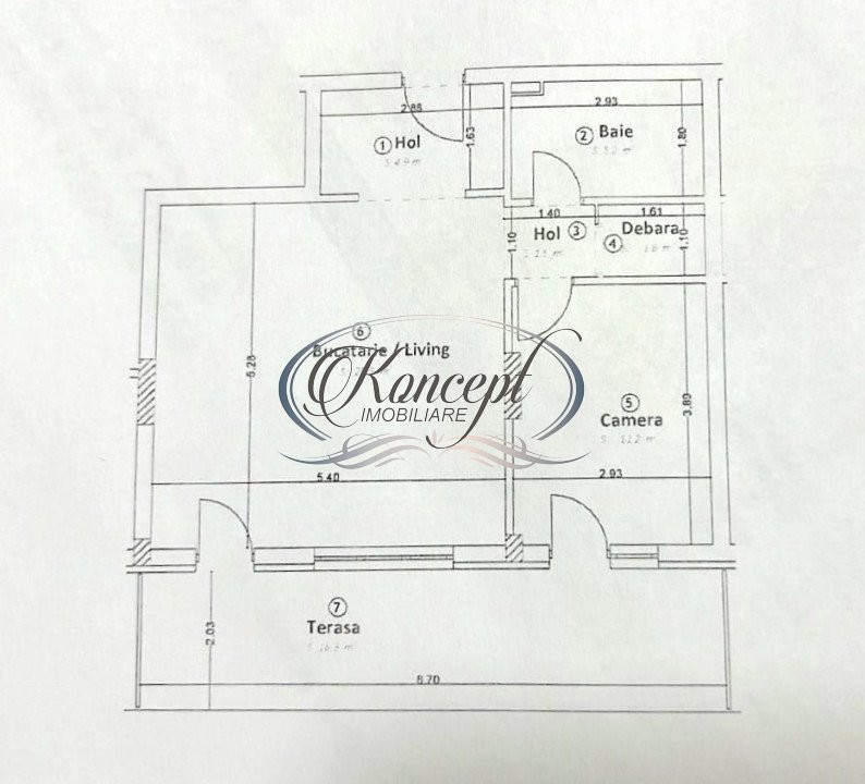 Apartament ultrafinisat pe strada Teilor