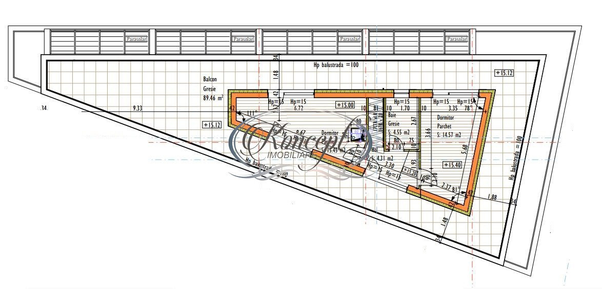 Penthouse in cartierul Grigorescu