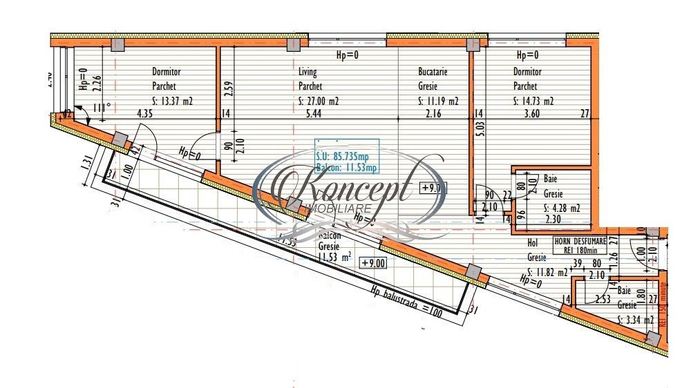 Apartament spatios in cartierul Grigorescu