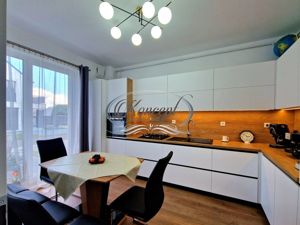 Apartament la cheie in ansamblu inchis, zona Lacului Gilau