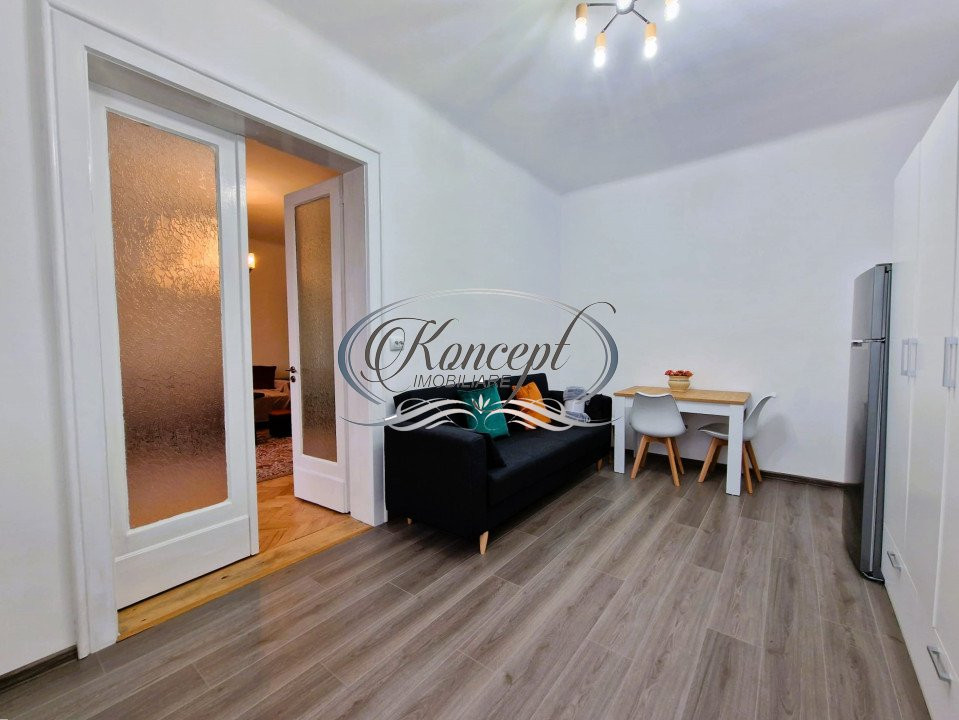 Apartament cu gradina in Piata 1 Mai