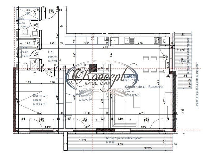 Apartament confort sporit in Buna Ziua