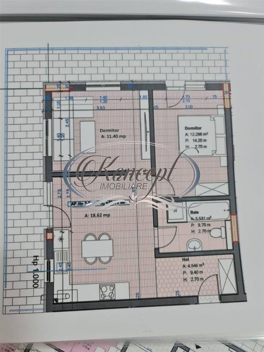 Apartament semifinisat pe strada Sesul de Sus