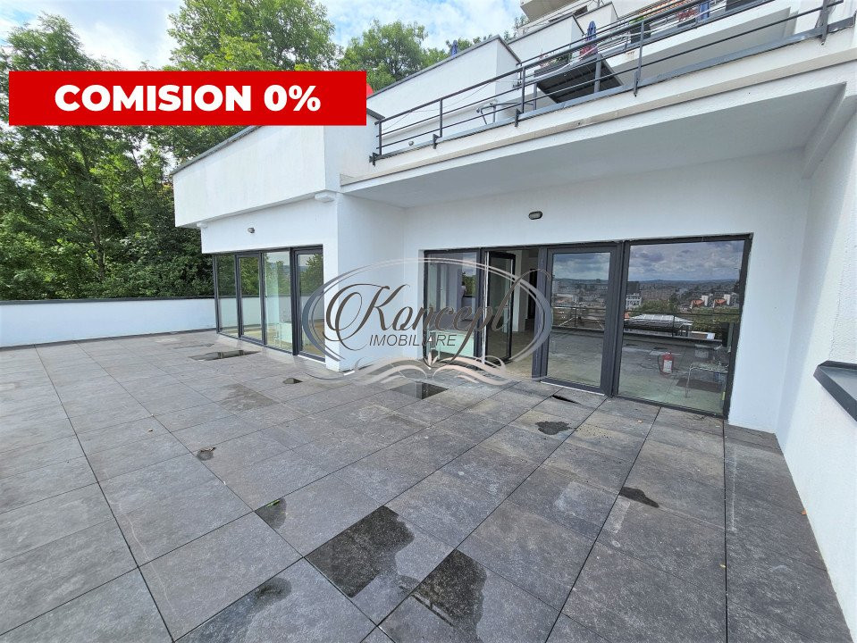 Spatiu de birouri cu terasa si panorama spectaculoasa