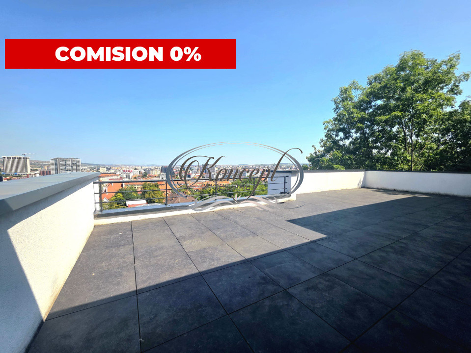 Spatiu de birouri cu terasa si panorama spectaculoasa
