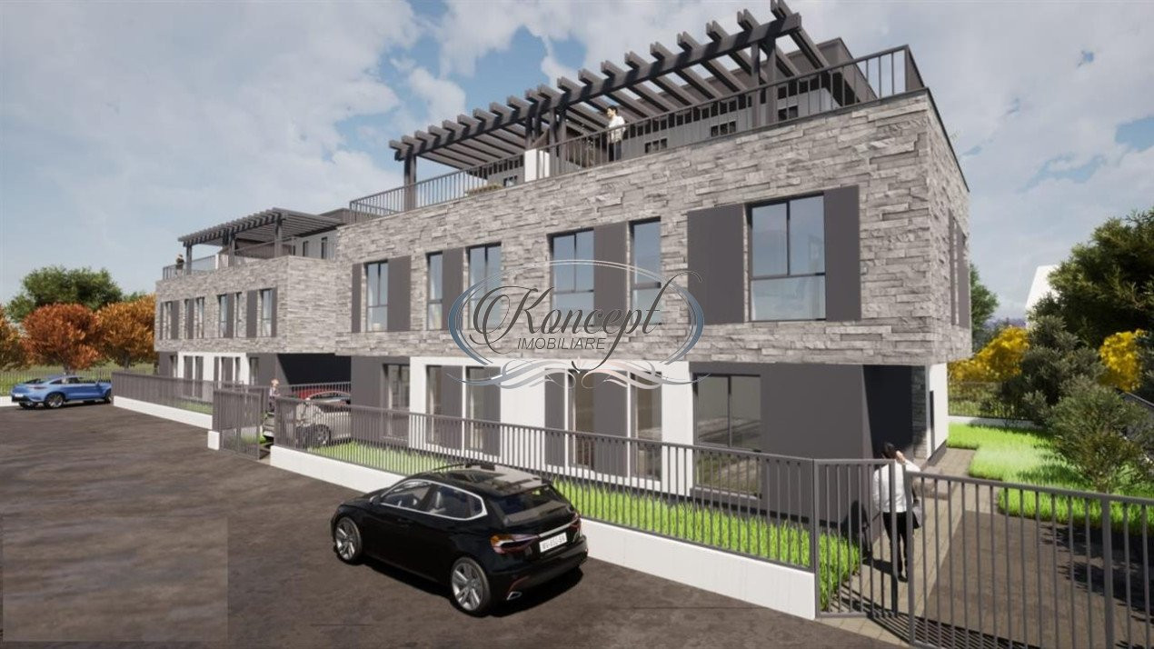 Duplex cu terasa rooftop in ansamblu exclusivist