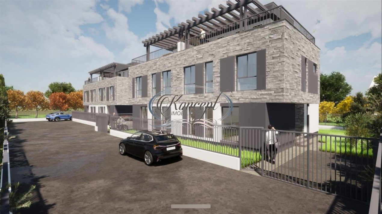 Duplex cu terasa rooftop in ansamblu exclusivist