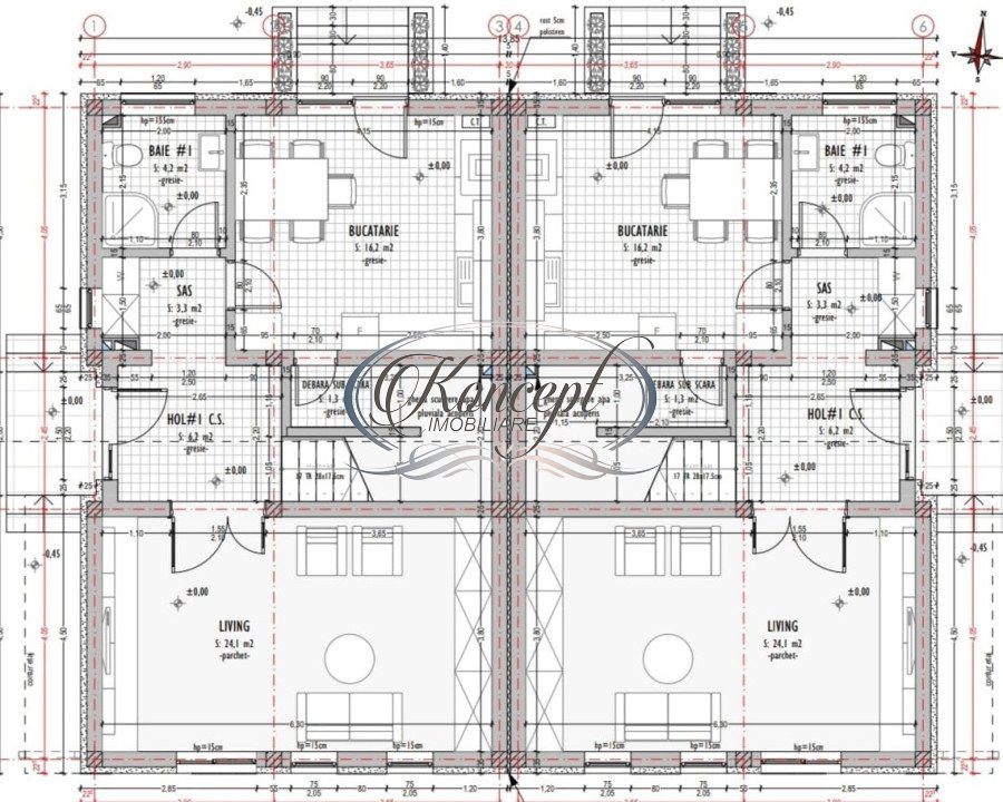 Duplex cu terasa rooftop in ansamblu exclusivist