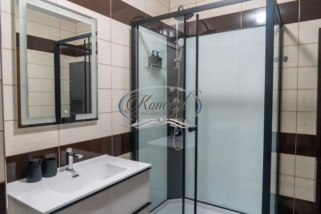 Apartament luminos cu terasa, parcare subterana si paza permianenta