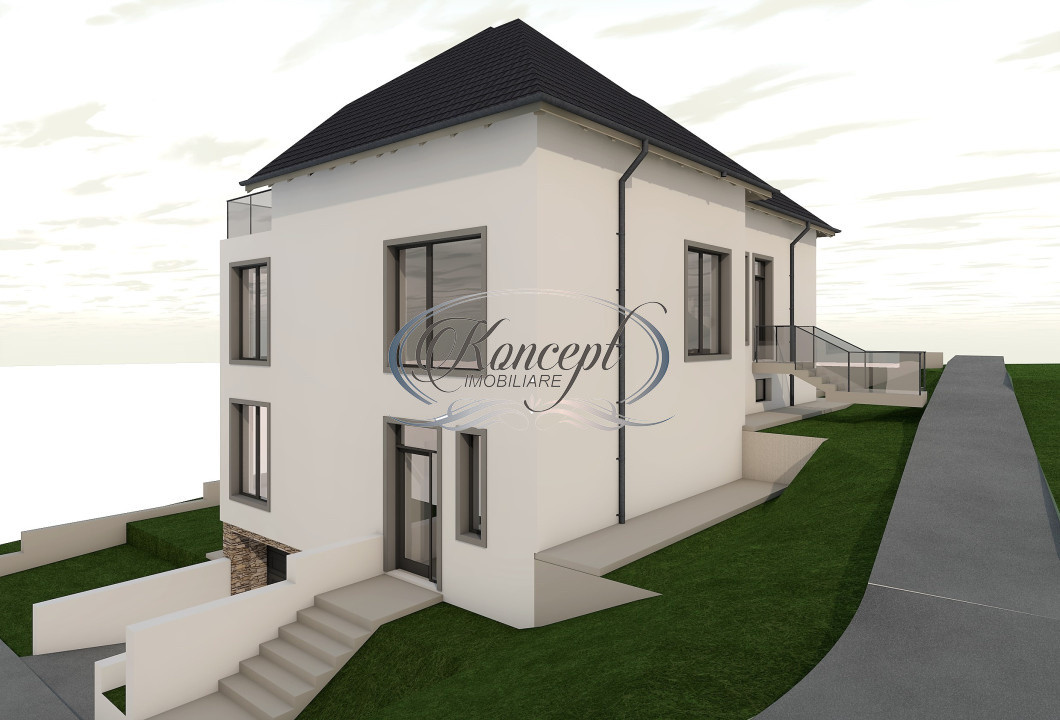 Duplex finalizat, cu garaj in Damnul Rotund