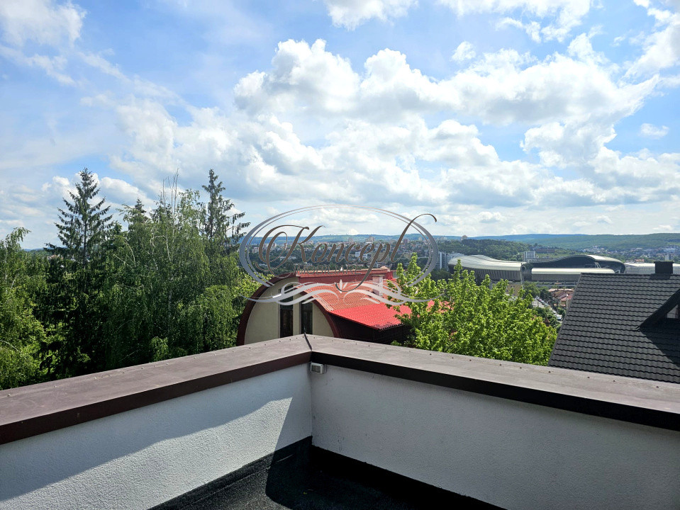 Proprietate reprezentativa, 500 mp, cu vedere spre Cluj-Arena