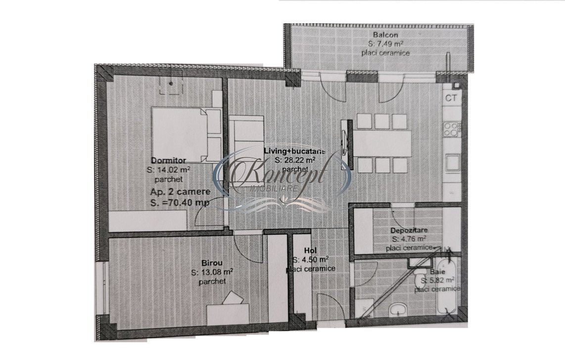 Apartament ultrafinisat, pe strada Cetatii