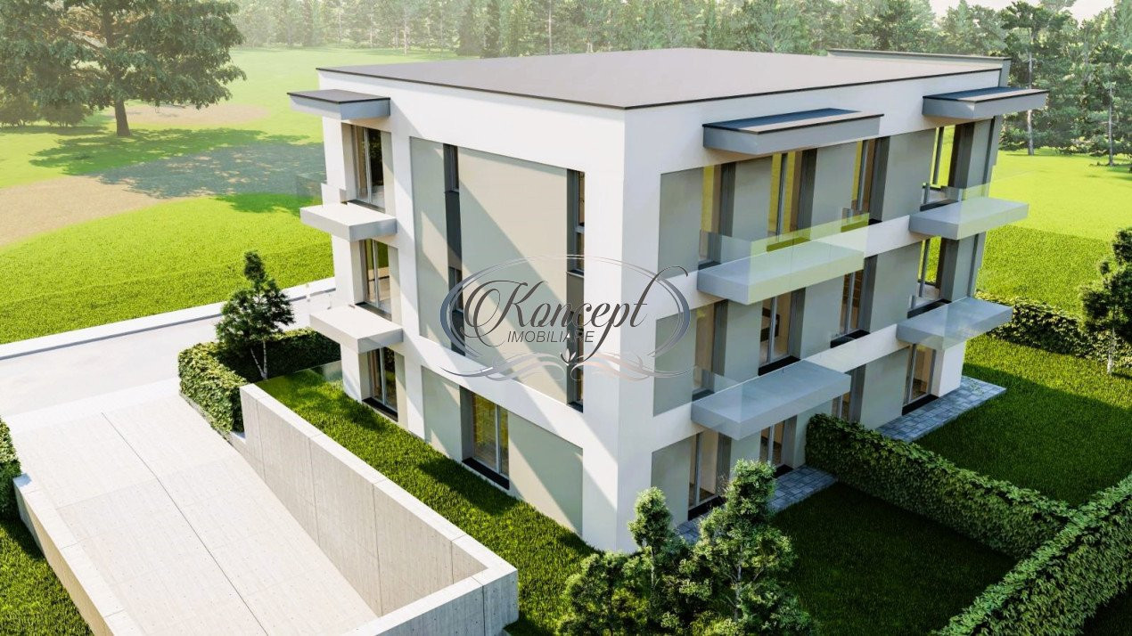 Apartament spatios cu garaj