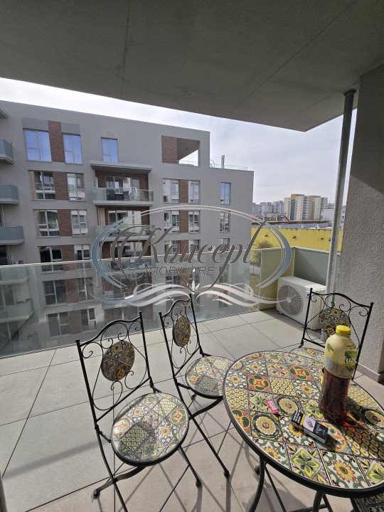 Apartament cu terasa si parcare