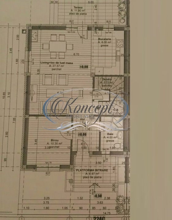 Duplex cu 5 camere in Popesti