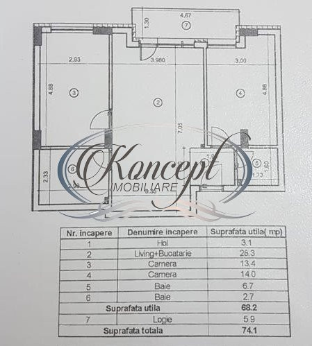 Apartament modern in zona Vivo