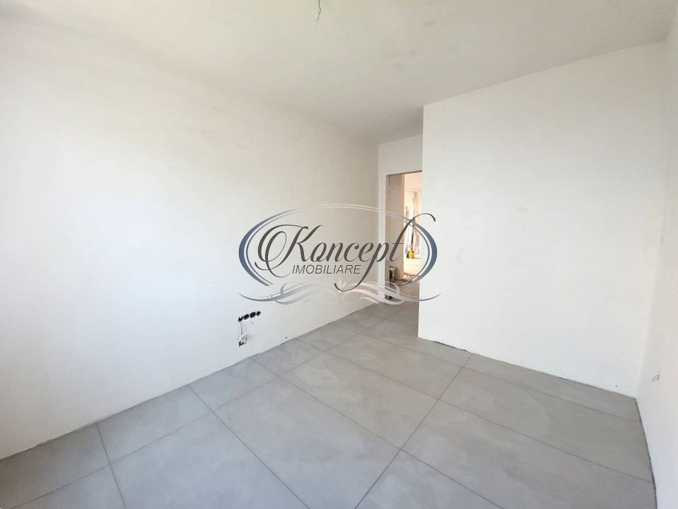 Apartament spatios in imobil nou