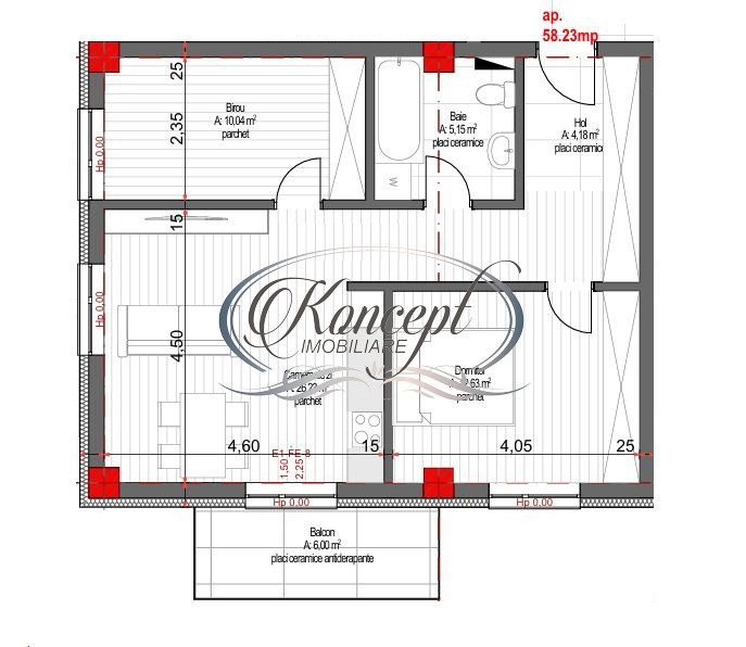Apartament finisat in Europa