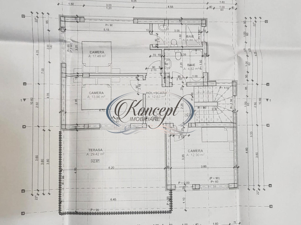 Casa individuala cu CF, constructie premium