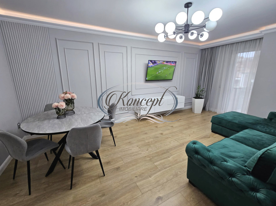 Apartament ultrafinisat in imobil nou