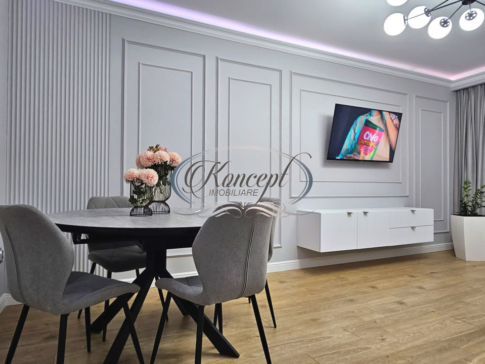 Apartament ultrafinisat in imobil nou