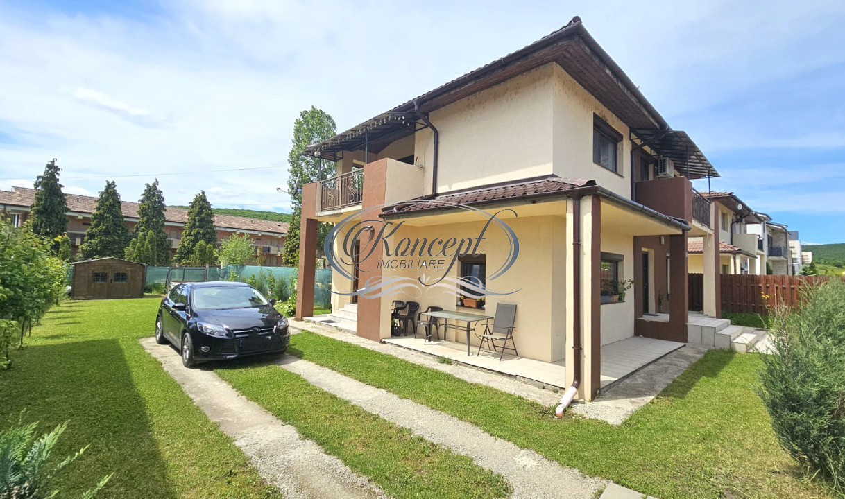 Casa pe 2 niveluri, curte amenajata, parcare, pet friendly, langa Motel Gilau