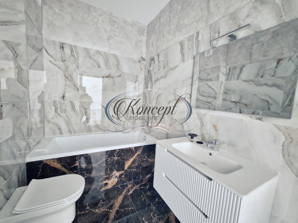 Apartament spatios la etaj intermediar, in bloc nou
