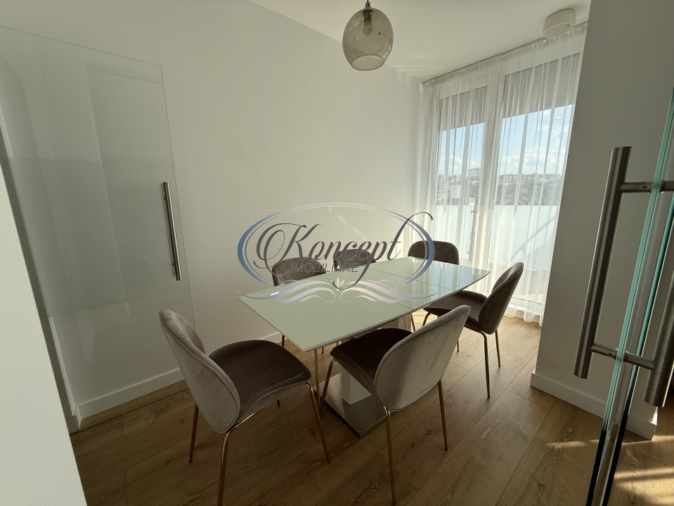 Apartament lux cu terasa si garaj in zona Hermes