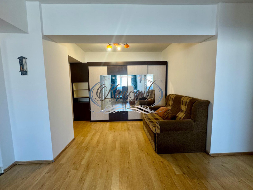 Apartament mobilat si utilat complet, cu balcon