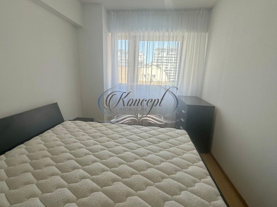 Apartament mobilat si utilat complet, cu balcon