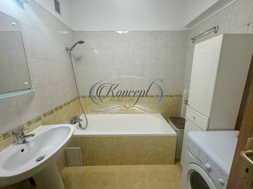 Apartament mobilat si utilat complet, cu balcon