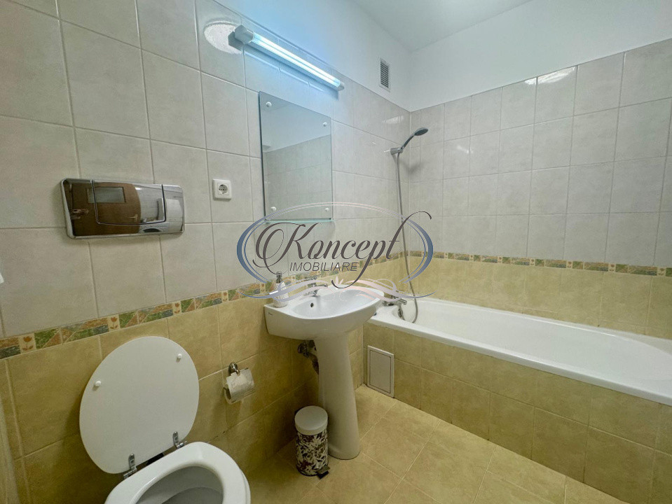 Apartament mobilat si utilat complet, cu balcon